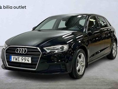 Svart Begagnad 2018 Audi A3 Sportback Halvkombi | 179 900 kr