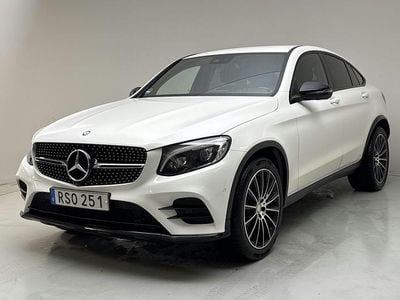 Begagnad Mercedes GLC220 AMG line 170 HK (125 kW) 2017 Vit Sportkupé