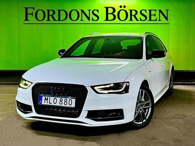 Vit Begagnad 2014 Audi A4 S-Line Kombi | 124 000 kr (Marknadspris)