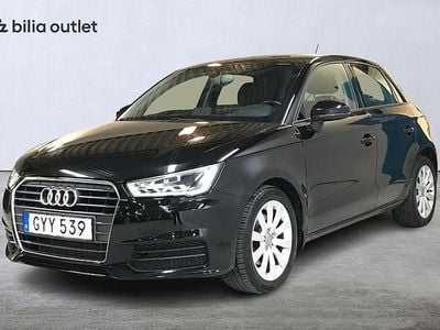 Begagnad Audi A1 Sportback Proline 125 HK (91 kW) 2017 Svart Halvkombi