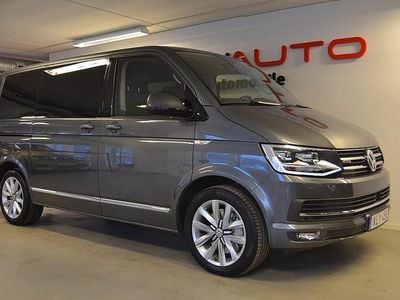 Indiumgrå metallic Begagnad 2018 VW Multivan Highline Van | 549 000 kr (Dyr)