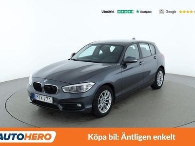 Grå Begagnad 2015 BMW 116 Advantage Halvkombi | 97 000 kr (Marknadspris)