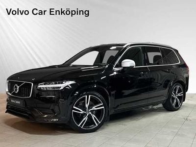 Svart Begagnad 2018 Volvo XC90 R-Design SUV | 459 900 kr (Marknadspris)