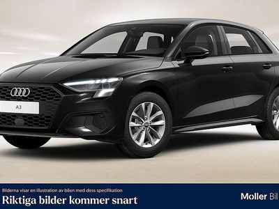 Brilliantsvart Begagnad 2023 Audi A3 Proline Sedan | 229 900 kr (Bra pris)