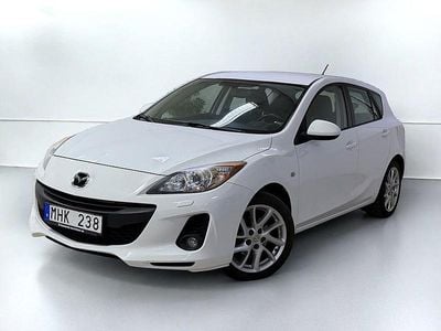 Begagnad Mazda 3 Inclusive 116 HK (85 kW) 2011 Vit Halvkombi