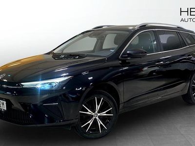 Svart Begagnad 2022 MG MG5 EV Luxury Kombi | 204 900 kr (Marknadspris)