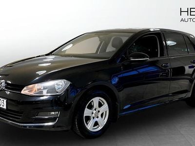 Svart Begagnad 2014 VW Golf VII Kombi | 159 900 kr (Dyr)