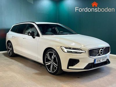Begagnad Volvo V60 R-Design 253 HK (186 kW) 2020 Vit Kombi
