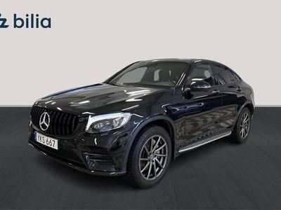 begagnad Mercedes GLC350 Coupé 4MATIC AMG-LINE/Nightpackage/S/VHjul/Taklucka/Burmes