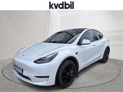 Begagnad Tesla Model Y Long Range AWD 378 kW (514 HK) 2023 Vit SUV