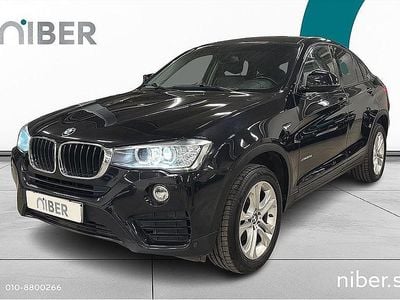 Svart Begagnad 2015 BMW X4 Shadowline SUV | 194 900 kr (Marknadspris)