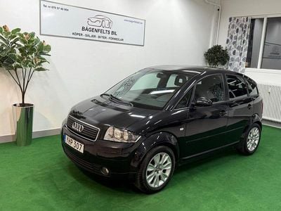 Begagnad Audi A2 90 HK (66 kW) 2004 Svart Halvkombi
