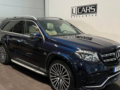 begagnad Mercedes GLS63 AMG Benz GLS AMG 63 4MATIC AMG SpeedShift Plus 2018 2018, Personbil