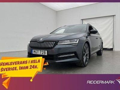 Grå Begagnad 2020 Skoda Superb SportLine Kombi | 289 900 kr (Lite dyr)