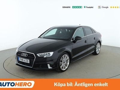 Svart Begagnad 2017 Audi A3 Sedan | 181 000 kr (Lite dyr)