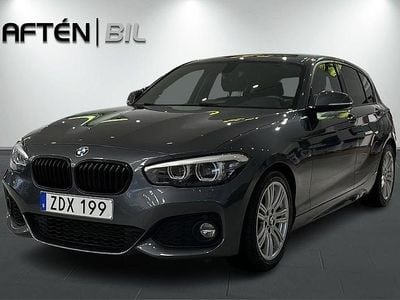 Begagnad BMW 118 M Sport 136 HK (100 kW) 2018 Grå Halvkombi
