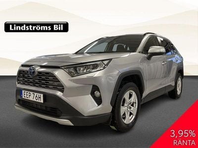 Begagnad Toyota RAV4 Hybrid Active 224 HK (164 kW) 2020 Silver SUV