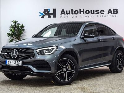 begagnad Mercedes GLC300e Coupé 4MATIC Plugin AMG Night Drag