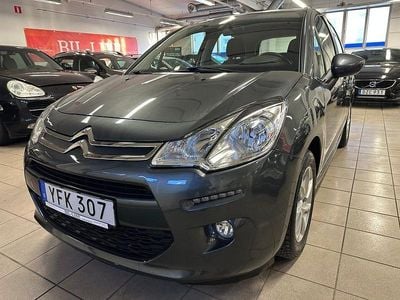 Grå Begagnad 2016 Citroën C3 PureTech | 74 800 kr (Marknadspris)