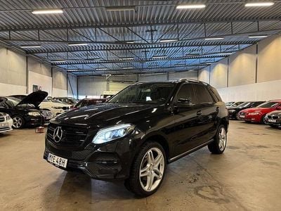 Svart Begagnad 2015 Mercedes GLE350 AMG SUV | 249 900 kr