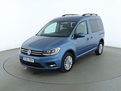 Begagnad VW Caddy 150 HK (110 kW) 2016 Blå Minibuss