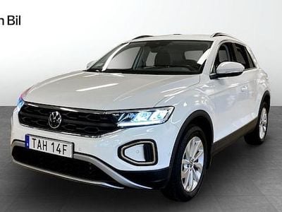 Vit (pure white) Begagnad 2024 VW T-Roc Edition SUV | 299 500 kr (Lite dyr)