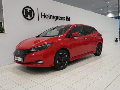 Red solid Begagnad 2022 Nissan Leaf N-Connecta Halvkombi | 179 900 kr (Marknadspris)