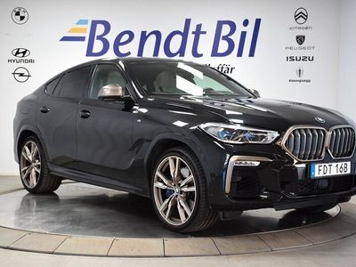 begagnad BMW X6 M50i 530hk/ Night Vision/ Laser/ Panorama/ Stop&Go