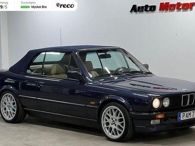 Begagnad BMW 325 170 HK (125 kW) 1988 Blå Cab