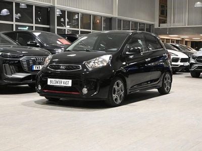 Begagnad Kia Picanto 86 HK (63 kW) 2015 Svart Halvkombi