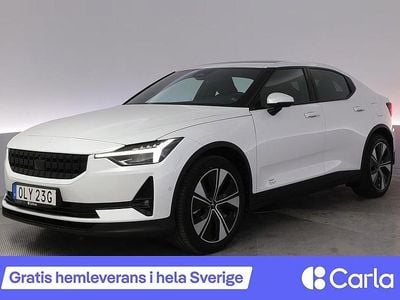 Vit Begagnad 2022 Polestar 2 Pilot-lite Halvkombi | 363 900 kr (Marknadspris)