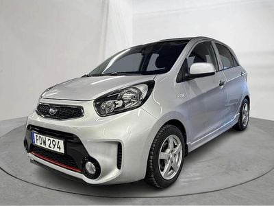Begagnad Kia Picanto 85 HK (62 kW) 2017 Grå Halvkombi