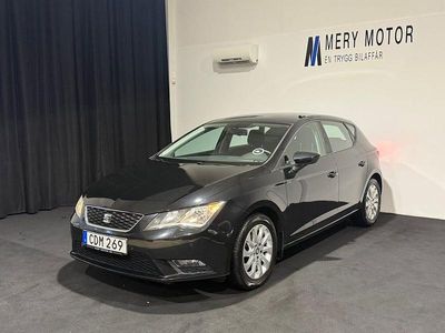 Svart Begagnad 2014 Seat Leon Style Halvkombi | 84 800 kr (Marknadspris)