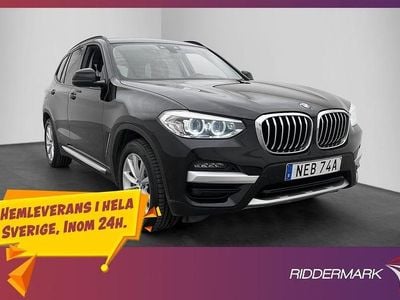 Svart Begagnad 2020 BMW X3 SUV | 319 900 kr