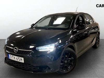 Svart Begagnad 2022 Opel Corsa Edition Halvkombi | 139 900 kr (Marknadspris)