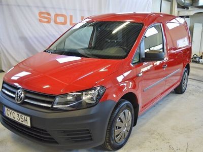 begagnad VW Caddy Maxi 2.0 TDI Aut D-värmare Drag V-däck 2020, Transportbil