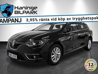 Svart Begagnad 2019 Renault Mégane GrandTour Kombi | 149 900 kr (Bra pris)