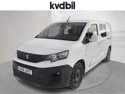 Vit Begagnad 2020 Peugeot Partner Minibuss | 140 000 kr (Superpris)