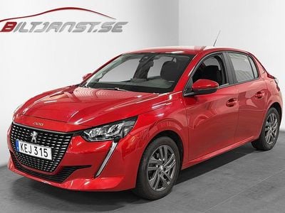 Röd Begagnad 2021 Peugeot 208 Active Halvkombi | 139 900 kr (Bra pris)