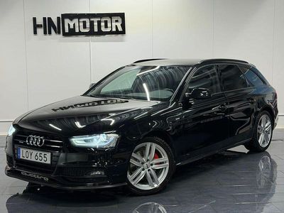Svart Begagnad 2015 Audi A4 S-Line Kombi | 134 900 kr (Marknadspris)