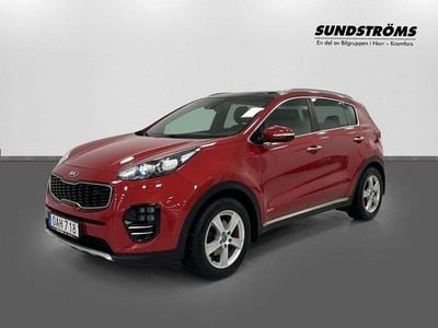 Röd Begagnad 2016 Kia Sportage GT-Line SUV | 199 900 kr (Marknadspris)