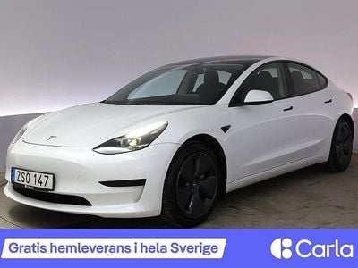 Begagnad Tesla Model 3 Standard Range 235 kW (320 HK) 2022 Vit Sedan