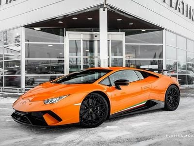 Begagnad Lamborghini Huracán 639 HK (469 kW) 2017 Orange