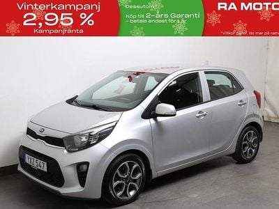 Grå Begagnad 2017 Kia Picanto Advance Halvkombi | 114 900 kr (Marknadspris)