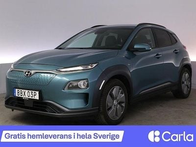 Blå Begagnad 2020 Hyundai Kona Premium SUV | 199 900 kr (Marknadspris)