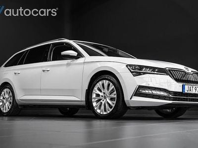 Begagnad Skoda Superb 218 HK (160 kW) 2024 Vit Kombi