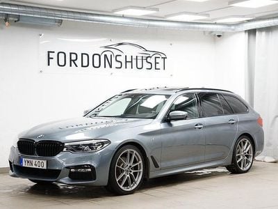 Mörkgrå Begagnad 2017 BMW 520 M Sport Kombi | 259 900 kr (Dyr)