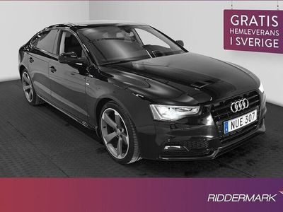 begagnad Audi A5 Sportback 1.8 TFSI S-Line Värmare Välservad 2016, Sportkupé