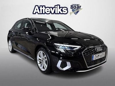 Begagnad Audi A3 Advanced Plus 151 HK (111 kW) 2022 Brilliantsvart Sedan