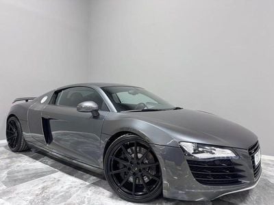 Begagnad Audi R8 Coupé 420 HK (308 kW) 2007 Mörkgrå Sportkupé